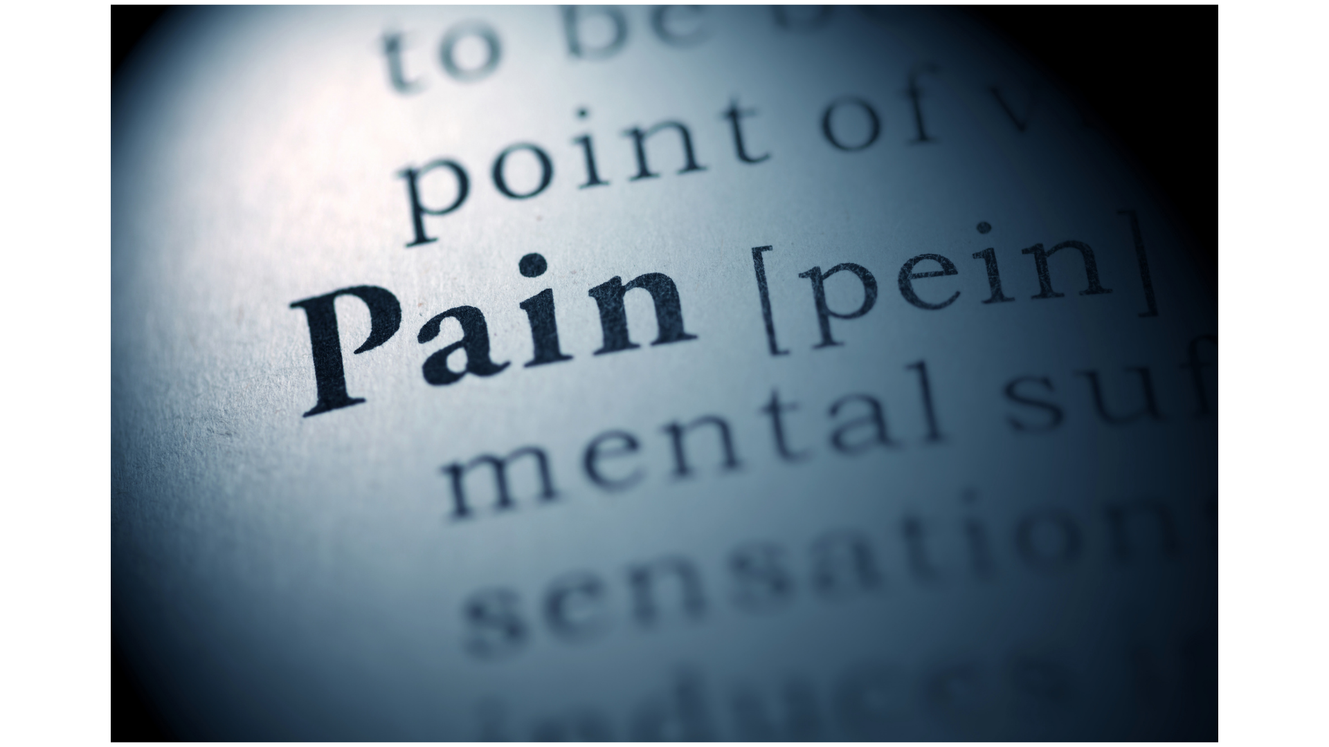 What is PAIN – Pain Blog 1